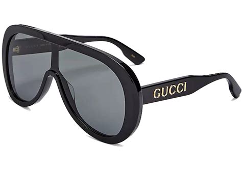 gucci gg1370s|Gucci™ GG1370S 001 99 Black Sunglasses .